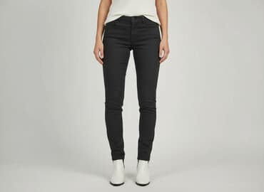 oleksy trampki czarne: Spodnie materiałowe damskie, rozmiar S — 6