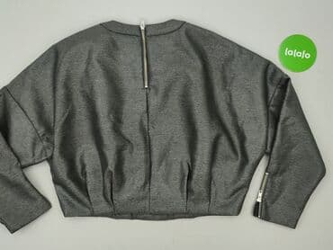 bluzki nietoperz plus size: White, Top damski, rozmiar L — 3