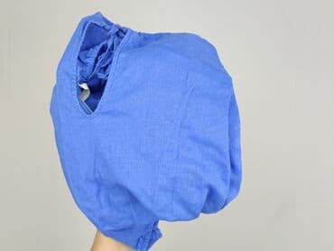 błękitne bluzy damskie: H&M, Bluzka damska, rozmiar M — 6