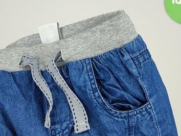 sukienki wizytowe dla dzieci: Denim pants, 12-18 months, condition - Very good — 6