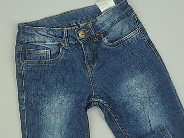 Spodnie jeansowe, Y.F.K., 9 lat, 128/134, stan - Bardzo dobry