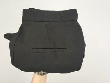 zara spodnie czarne szerokie: Zara, Spodnie materiałowe damskie, rozmiar M — 6