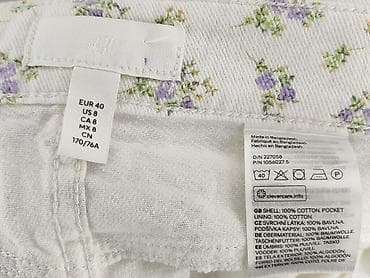 spodnie toxic: H&M, Spodnie materiałowe damskie, rozmiar L — 4