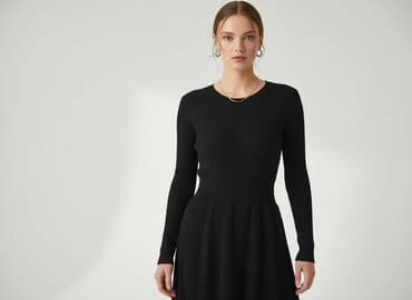 sukienki dzianinowe polska: Sukienka damska, rozmiar S — 5