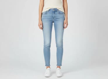 stradivarius jeansy wyprzedaż: Stradivarius, Jeansy damskie, rozmiar S — 1