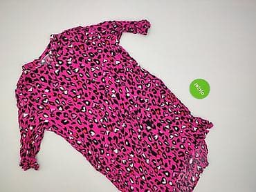 rozowy: Sukienka damska, rozmiar 4XL — 2