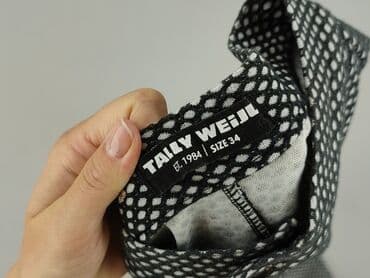 spodnie serduszka by o la la czarne: Tally Weijl, Spodnie materiałowe damskie, rozmiar XS — 5