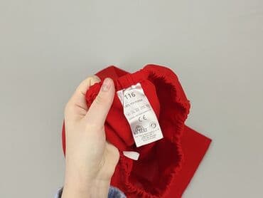 czarne spodnie woskowane: Leggings for kids, 5-6 years, 110/116, condition - Perfect — 4