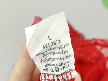 sukienki czerwone mini: Sukienka damska, rozmiar L — 5