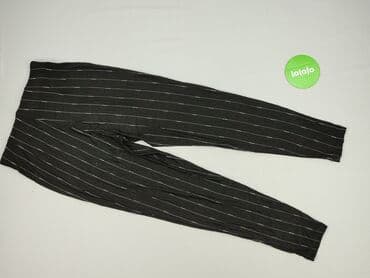 długie spodnie damskie dla wysokich: Spodnie materiałowe damskie, rozmiar L — 3