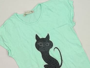 koszulki z kotami damskie: T-shirt damski, rozmiar L — 2