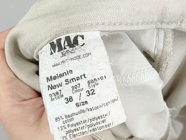 abercrombie and fitch jeans: MAC, Material trousers for women, size M (EU 38) — 5