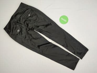 c a spodnie damskie z wysokim stanem: Spodnie materiałowe damskie, rozmiar L — 4