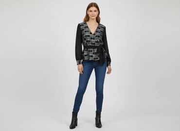 reserved bluzka z wiązaniem: Reserved, Bluzka damska, rozmiar M — 1