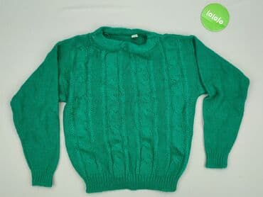 szmaragdowy sweter: Sweter damski, rozmiar XL — 3