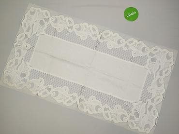 żelazko: Serwetka 106 x 59, kolor - Biały, stan - Idealny — 2