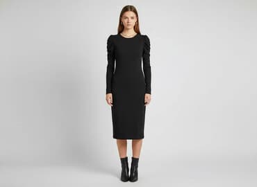 bershka body czarne: Bershka, Sukienka damska, rozmiar S — 6