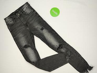 czerwone jeansy: Zara, Jeansy damskie, rozmiar S — 2