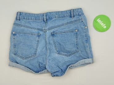 spodenki jeansowe z wysokim stanem pull and bear: Sinsay, Szorty damskie, rozmiar M — 3
