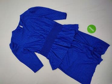 sukienki midi z bufiastymi rękawami: Sukienka damska, rozmiar S — 3