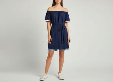 granatowe sukienki: Sukienka damska, rozmiar S — 6