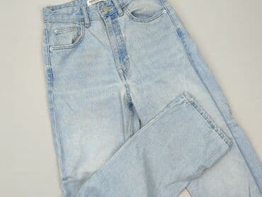 kurtka jeansowa pull and bear damska: PULL&BEAR, Jeansy damskie, rozmiar XS — 1