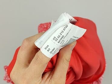 obcisła sukienka czerwona: Sukienka damska, XS — 5