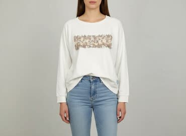 bluzki damskie z napisami: Жіноча блуза, розмір S — 1