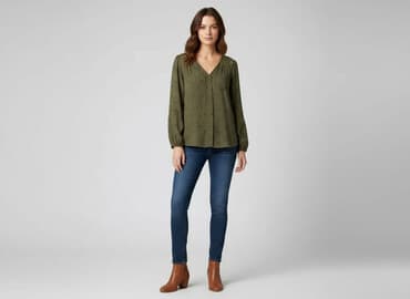 bluzki basic czarne: Bluzka damska, M — 8