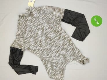 sweter patchwork: Kardigan damski, rozmiar One size — 3