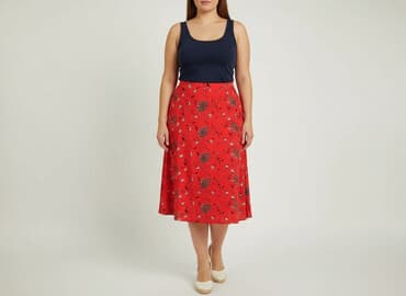 spódniczka pikowana: Spódnica damska, rozmiar 3XL — 6