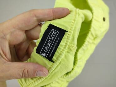 marc lauge spodnie: Laura Scott, Material trousers for women, size XL — 5