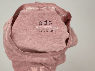 koszulka z rękawem do łokcia: Edc by Esprit, T-shirt damski, XS — 4