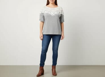 bluzka z odkrytymi ramionami zalando: Zanzea, Bluzka damska, rozmiar XL — 6