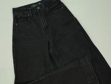 czarne spodnie damskie stradivarius: Stradivarius, Jeansy damskie, rozmiar XS — 1