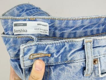 krótkie spodenki w paski bershka: Bershka, Szorty damskie, rozmiar L — 5