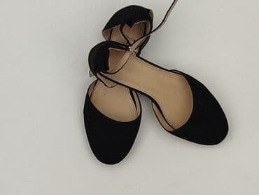 białe koturny sandały ccc: Balerinki damskie, rozmiar 37 — 1