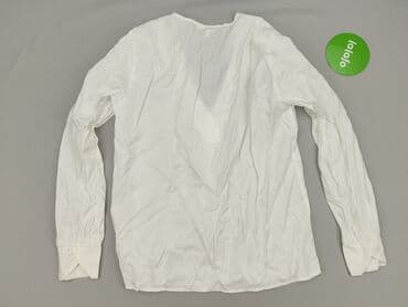 biała jedwabna bluzka damska: Object, Bluzka damska, rozmiar S — 3