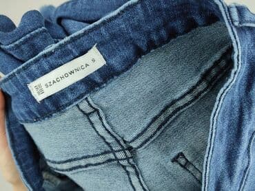 jeansy skater damskie: SZACHOWNICA, Jeansy damskie, rozmiar S — 5