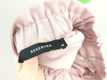 reserved sukienka w kratkę: Reserved, Spodnie materiałowe damskie, M — 4