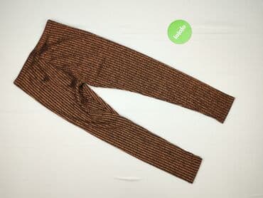 legginsy biedronka prążkowane: Legginsy Eleganckie damskie, rozmiar S — 3