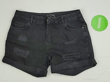 obcisłe jeansy: Top Secret, Szorty damskie, rozmiar L — 2