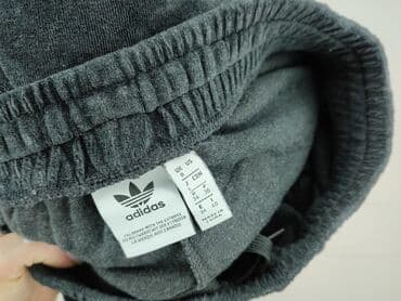 czerwone spodnie dresowe adidas damskie: Adidas, Spodnie dresowe damskie, S — 5