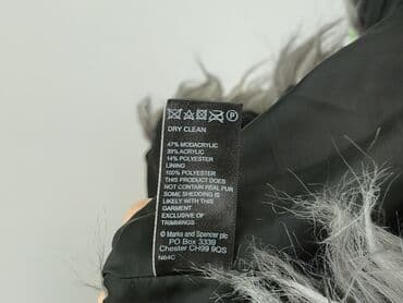 klapki z futerkiem firmowe: Marks & Spencer, Kamizelka damska, rozmiar L — 5