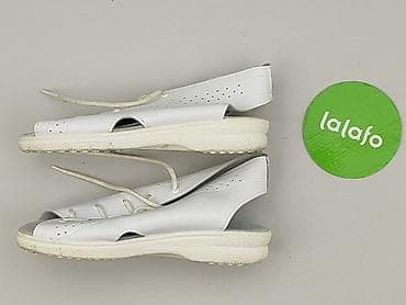 w.klapkach tekst: Sandały damskie, rozmiar 37 — 3