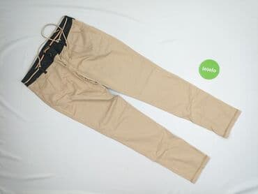 c a spodnie canda: Material trousers for women, size M (EU 38) — 2