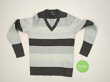 sweter w serca h: Karen, Sweter damski, rozmiar S — 2