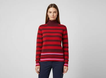 poliamid w swetrze: Linea, Golf damski, rozmiar S — 7