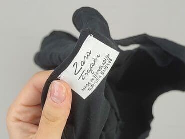 czarne t shirty basic: Zara, Women's blouse, size S (EU 36) — 4
