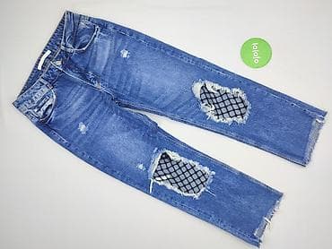 patchworkowe jeansy: Used Jeans, Jeansy damskie, rozmiar S — 2
